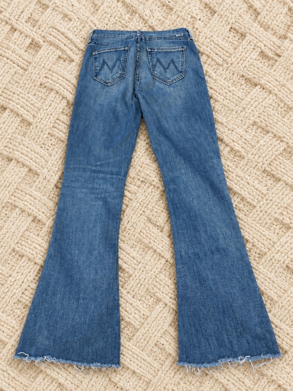 MOTHER Women’s Sz 25 The Runaway Step Fray Jeans in A Night in Havana wash - Picture 3 of 11